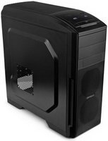 Antec GX500 fekete midi számítógép ház, táp nélkül