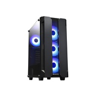 Ház Chieftec GS-01B-OP Gaming Hunter ARGB BK ATX noPS