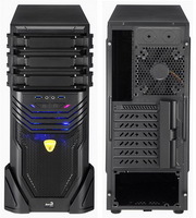 AeroCool PGS VS-3 ADVANCE fekete ATX számítógép ház, táp nélkül