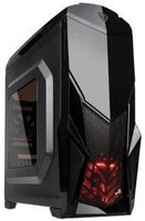 AeroCool Cruisestar Advance ablakos fekete ATX ház, táp nélkül