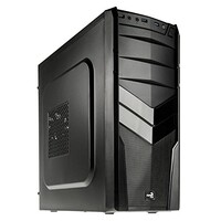 AeroCool V2X Advance fekete midi ház, táp nélkül