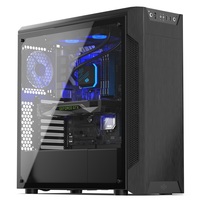 Ház Sharkoon RGB Slider White üveg ATX 6x12cm 4044951032006