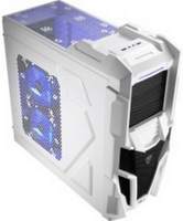 AeroCool Mechatron White midi Tower számítógép ház, táp nélkül