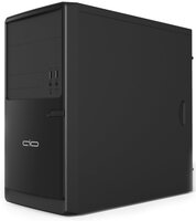 AIO Spirit fényes fekete mATX számítógép ház, táp nélkül
