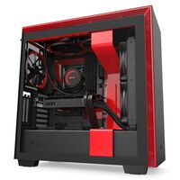Ház NZXT H710i Matt Red/Black Windowed CA-H710I-BR