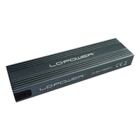 USB3.2 Type-C SSD Ház NVMe M.2 LC Power LC-M2-C-MULTI-3 Black