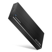 USB3.2 Type-C SSD Ház NVMe M.2 Axagon EEM2-GTR Black