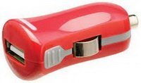 Valuelin 1xUSB piros autós szivargyújtó adapter