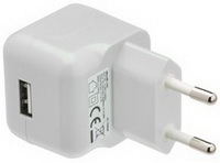 Adapter 1xUSB 2,4A 100-240V Nedis WCHAU240AWTP