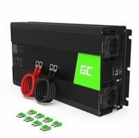 Adapter Autós 12V inverter 1500W 12V Green Cell INV25