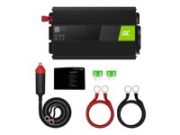 Adapter Autós 12V inverter 300/600W 12V GreenCell INV01DE