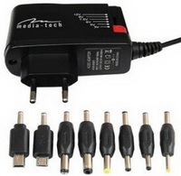 Adapter Hálozati AC 220V AC Media-Tech 2,5A MT6267 8-töltőfejjel