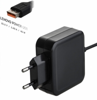 Adapter NB 40W AC Akyga Lenovo 20V 2,0A Square Yellow AK-ND-59