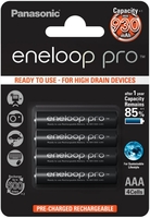 Akku AAA Panasonic 4X930mAh Eneloop Pro BK-4HCDE/4BE