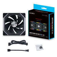 VenSys 12cm Lian Li UNI FAN SL120 V2 RGB PWM BlackUF-RSL120V2-1B