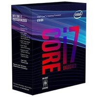 Intel Core i7-8700K 3,7GHz 12MB LGA1151 BOX processzor, dobozos