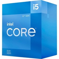 CPU Core i5 12400F 2,5GHz LGA1700 BOX BX8071512400F