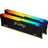 DDR4 64Gb/3600MHz Kingston K2 FURY Beast RGB KF436C18BB2AK2/64