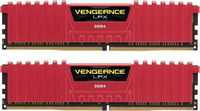 DDR4 16Gb/3200MHz Corsair K2 Red VengeanceLPXCMK16GX4M2B3200C16R
