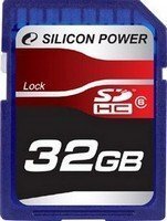 Silicon Power 32GB SDHC Class6 memóriakártya