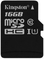 Kingston 16GB microSDXC Class 10 UHS-I memóriakártya
