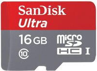 Sandisk Ultra 16GB Class10 UHS-I/A1 microSDHC memóriakártya