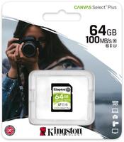 SD  64Gb Kingston SDXC CanvasSelect SDS2/64GB