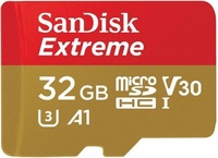 SDMicro 32Gb Sandisk SDHC Extreme UHS-I V30 A1+adapter