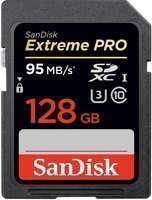 Sandisk Extreme Pro 128Gb UHS-1 SD memóriakártya