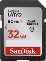 SanDisk Ultra 32GB Class 10, UHS-I, SDHC memóriakártya