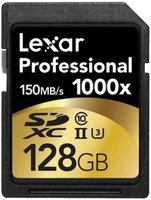 Lexar Professional 1000x 128GB UHS-II U3/Class 10 SDXC memóriakártya