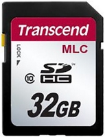 SD  32GB Transcend SDHC Industrial Class 10 MLC TS32GSDHC10M