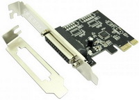 Printer kártya PCIE 1x párhuzamos APPROX  APPPCIE1