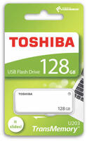 Pen Drive 128Gb USB Toshiba U203 White PD128G20TU203WR