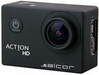 Alcor Action HD Sportkamera, fekete