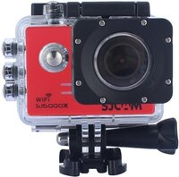 SJCAM SJ5000X Elite 4K Wifi sportkamera + tok, piros