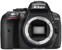 Nikon Dig.Cam D5300 Digitális SLR váz Black VBA370AE