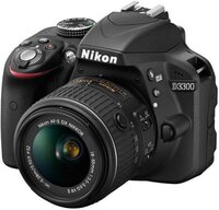 Nikon D3300 digitális SLR váz, fekete + AF-P 18-55VR II Kit VBA390K008