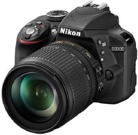 Nikon D3300 digitális SLR váz, fekete + 18-105 VR II Kit