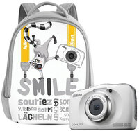 Nikon Dig.Cam Coolpix W100 13Mp White+táska VQA010K001