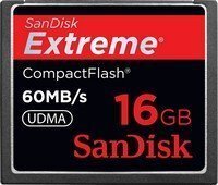 SanDisk CompactFlash Extreme 16GB memória kártya