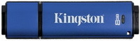 Pen Drive 8Gb USB3 Kingston 256bit AES DTVP30/8GB