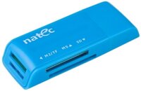 Natec Mini ANT 3 USB kártyaolvasó, kék
