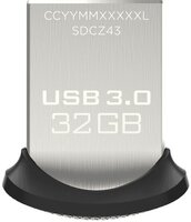 SanDisk Cruzer Fit Ultra 32Gb USB3.0 pendrive