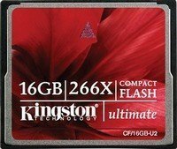 Kingston CompactFlash Ultimate 266X 16GB Compact Flash memóriakártya