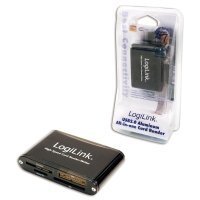 Logilink CR0013 Kártyaolvasó USB fekete