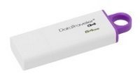 Kingston DataTraveler G4 64GB USB 3.0 fehér-lila pendrive / USB flash drive