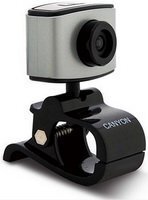 Canyon CNE-CWC2 720p webkamera, fekete/ezüst