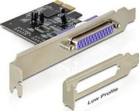 Printer kártya PCIE 1x párhuzamos Delock 89219