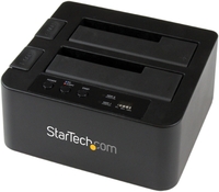 USB3/eSATA HDD Dokkoló Startech.com SDOCK2U33RE klónozás funk.